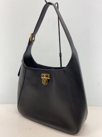 画像：LAUREN RALPH LAURENハンドバッグ/レザー/BLK2
