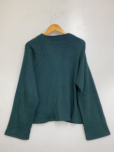 商品画像：Big Waffle Cardigan/3/コットン/GRN/M223-0703// 2