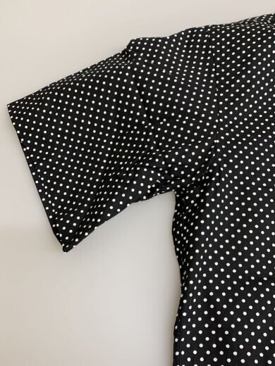 商品画像：2009SS S/Sバイカラーポルカドットシャツ/S/コットン/BLK/AD2008/PC-B047// 5