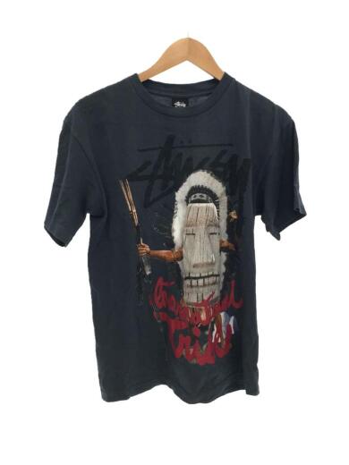画像：STUSSY2000年初期/ショーンフォント/民族プリント/M/コットン/グレー1