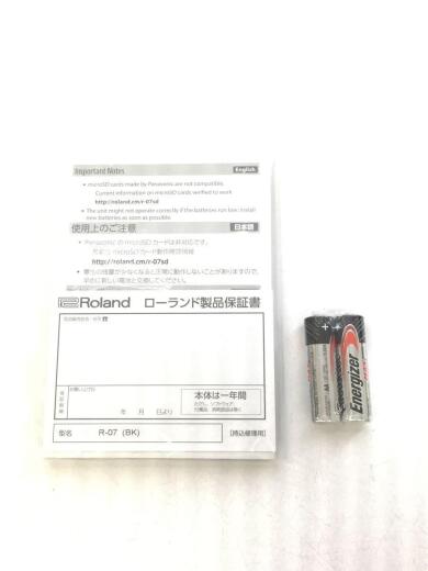 画像：ROLANDICレコーダー R-07 [ブラック]6