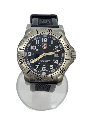 画像：LUMINOXクォーツ腕時計/アナログ/ラバー/BLK/BLK/8050/82501