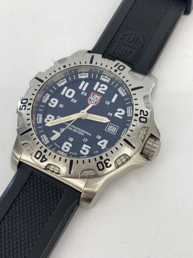 画像：LUMINOXクォーツ腕時計/アナログ/ラバー/BLK/BLK/8050/82506