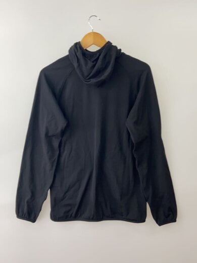 商品画像：ジップパーカー/M/ポリエステル/BLK/MIV02040/毛玉考慮 2