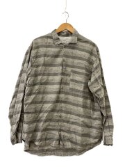 RIFLE/長袖シャツ/XL/コットン/GRY/イタリア製