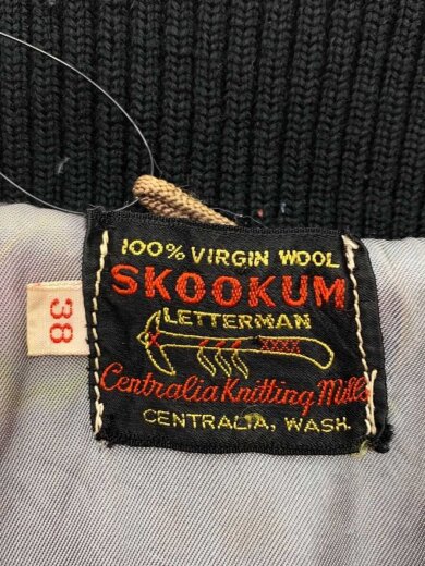 商品画像：スタジャン/38/ウール/RED 3