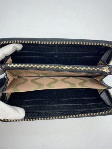 商品画像：長財布/レザー/BLK/無地/メンズ 6