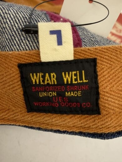 商品画像：キャップ/L/コットン/IDG/無地/メンズ/UES-82DC 6