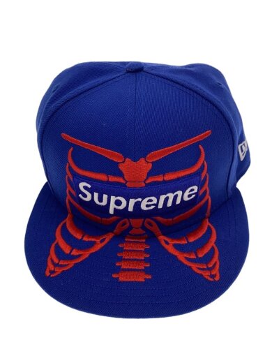 商品画像：BONES BOX LOGO NEW ERA/キャップ/7 1/2/ポリエステル/BLU/メンズ 1