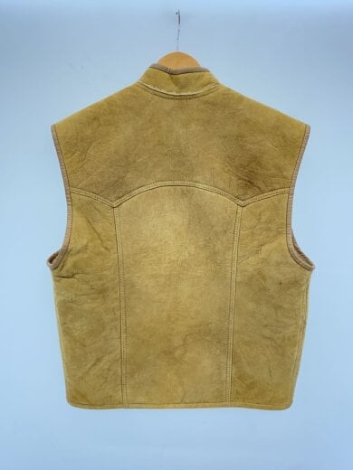 商品画像：skinTHINGS/ベスト/40/レザー/CML/無地 2