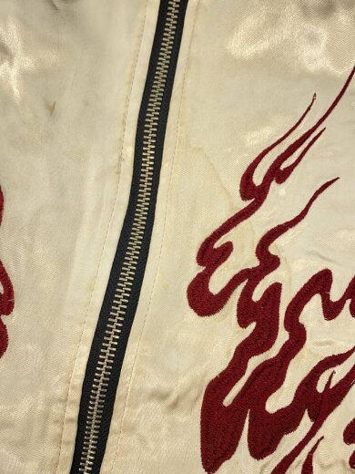 商品画像：スカジャン/XL/ポリエステル/BLK/294045/大小シミあり 9