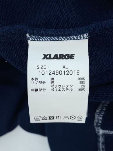 商品画像：ジップパーカー/XL/コットン/NVY/101249012016// 4