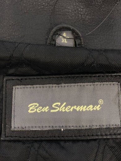 商品画像：レザージャケット・ブルゾン/XL/レザー/BLK 3