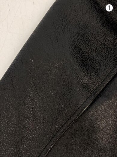 商品画像：レザージャケット・ブルゾン/XL/レザー/BLK 7