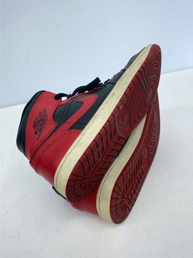 商品画像：AIR JORDAN 1 MID_エアジョーダン 1 ミッド/26cm/RED 4