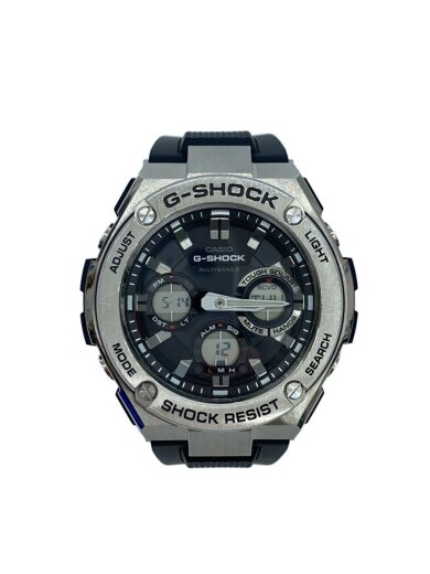 商品画像：ソーラー腕時計・G-SHOCK/デジアナ/ラバー/SLV/BLK/? NULL ? 1