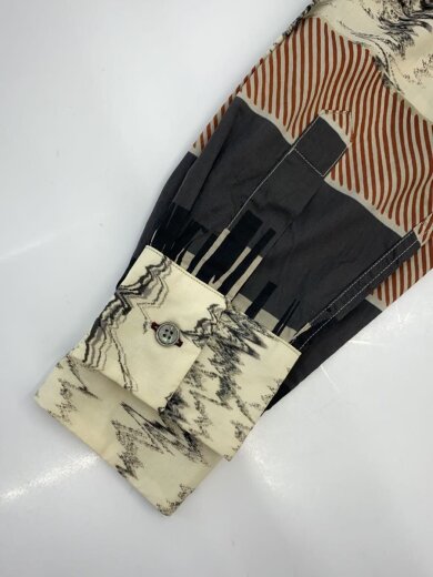 商品画像：ASSEMBLED STRIPE/長袖シャツ/M/コットン/マルチカラー/総柄/233354// 5