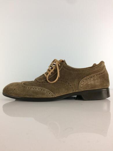 画像：J.M.WESTONコンフォートシューズ/ウィングチップ/スレ・ヨゴレ/UK7/BEG/スウェード2