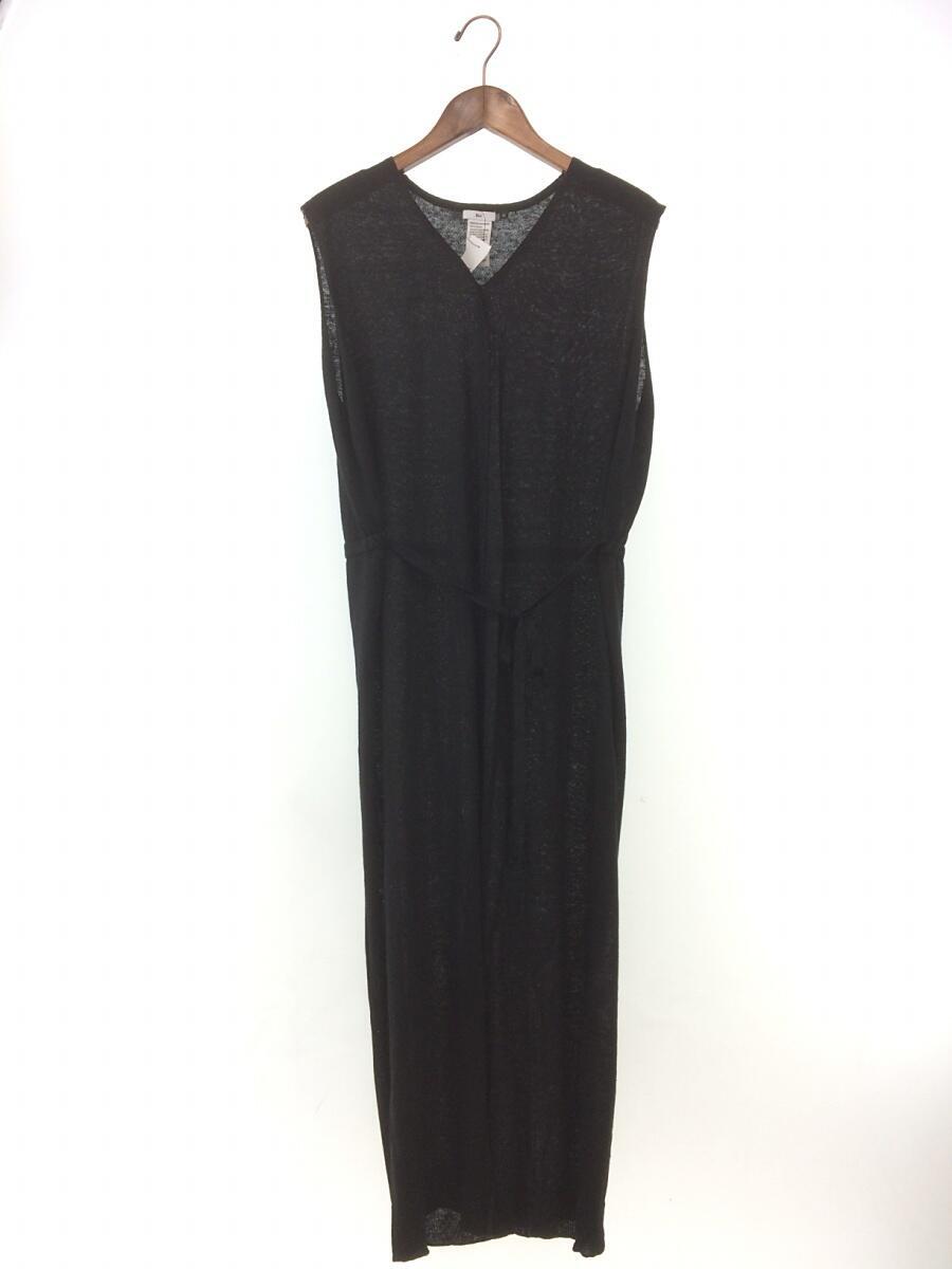 ノースリーブワンピース 36 リネン Blk 0301 070 192 Reshad Edu Af
