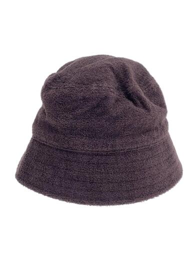 画像：AURALEE × KIJIMA TAKAYUKIアタリ有/バケットハット/M/コットン/BRW/無地/メンズ/A22SH05LP1