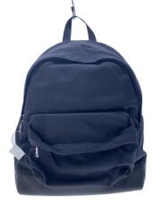 リュック/キャンバス/BLK/レザー切替/角スレ