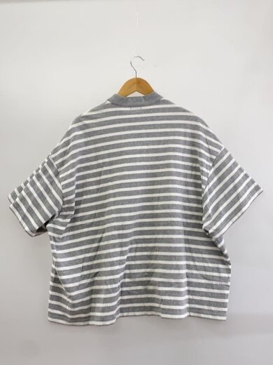 商品画像：Tシャツ/1/コットン/GRY/ボーダー/21SBM-T09238 2