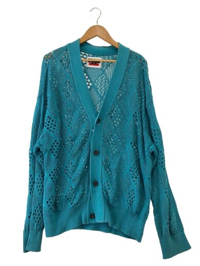 商品画像：カーディガン(薄手)/2/コットン/BLU/11221361307// 1