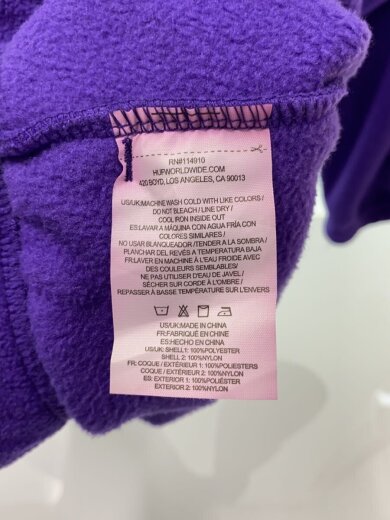 商品画像：ハーフジップ/フリースジャケット/M/ポリエステル/PUP 4