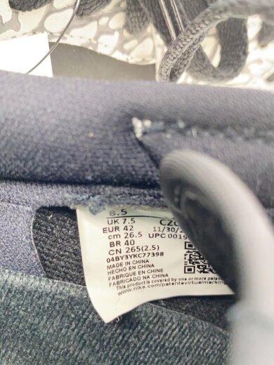 商品画像：AIR JORDAN 1 LOW OG_エアジョーダン1 レトロ ロー OG/26.5cm/GRY/レザー 5