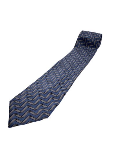 商品画像：ネクタイ/シルク/BLU/総柄/メンズ// 1