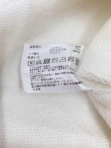 商品画像：袖ロゴ/スウェット/--/コットン/WHT// 4