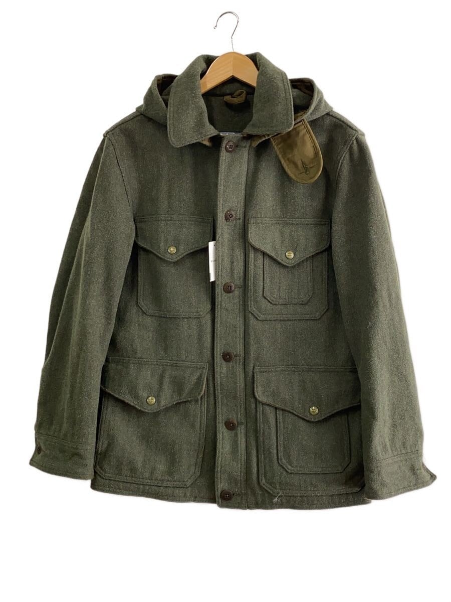 POLO RALPH LAUREN / 90S/チンストラップ/フード脱着/ウールハンティングジャケット/S/ウールマッキーノジャケット/KHK