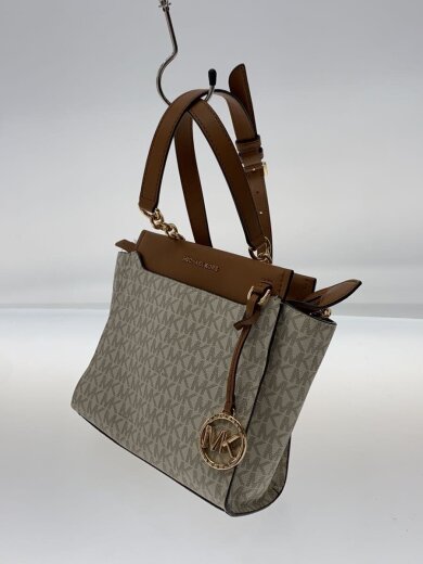 商品画像：ショルダーバッグ/レザー/WHT/総柄/AC-2302 2