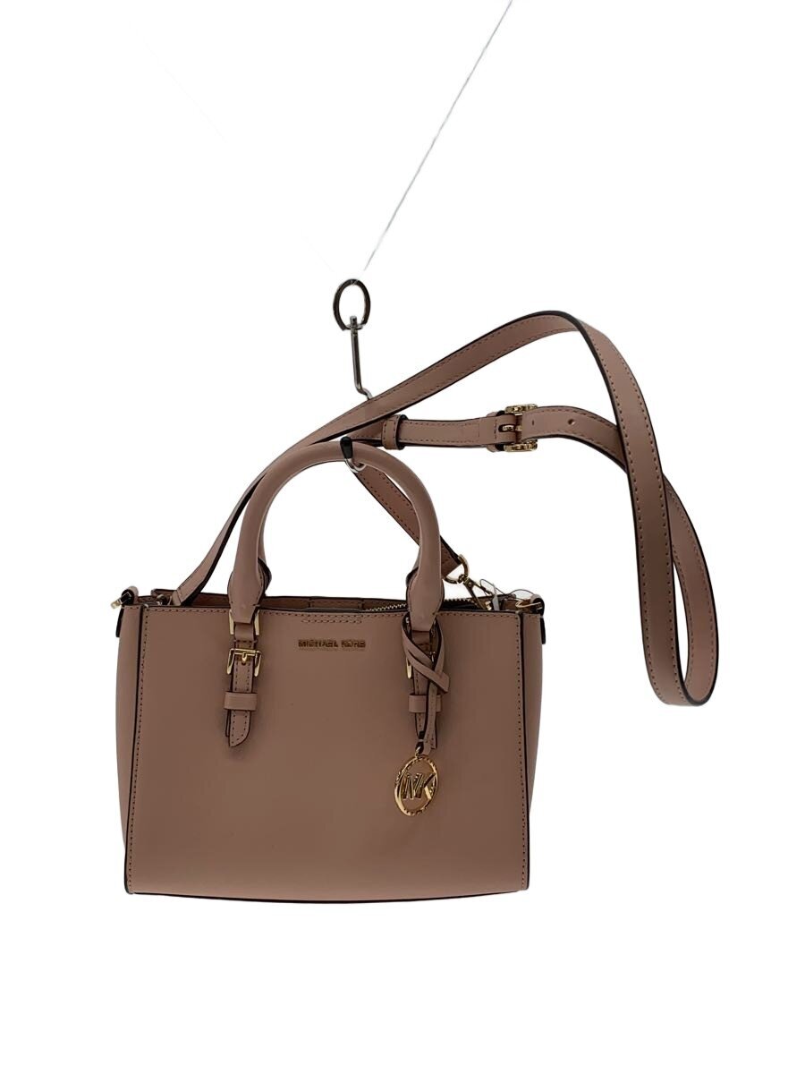 MICHAEL KORS / ショルダーバッグ/レザー/WHT/総柄/DI-2301