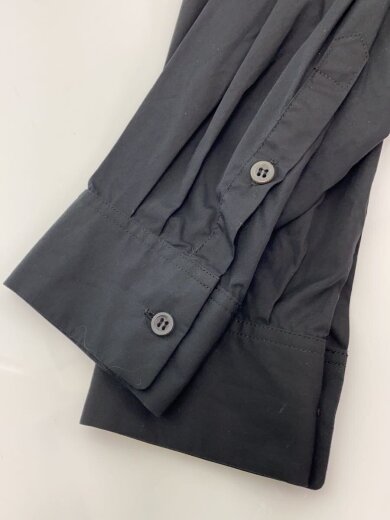 商品画像：長袖シャツ/44/コットン/BLK/無地/2217-117 6