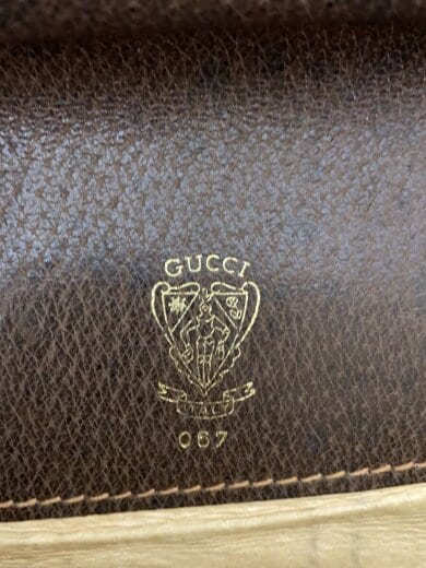 商品画像：オールドグッチ/GGスプリーム/バッグ/レザー/BEG/総柄 5