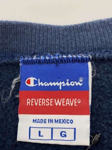 商品画像：90-00s/REVERSE WEAVE/スウェット/L/コットン/NVY/無地 3