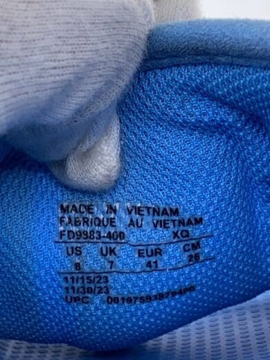 商品画像：AIR MORE UPTEMPO SLIDE_アップテンポ スライド/26cm/BLU 5