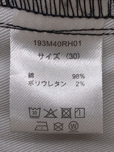 商品画像：ボトム/30/コットン/BLK/無地/193M40RH01// 5