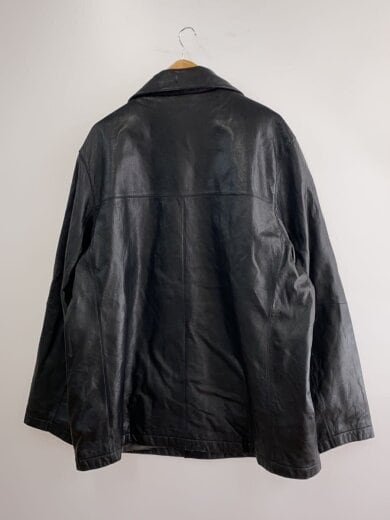 商品画像：レザージャケット・ブルゾン/XL/レザー/BLK/無地// 2