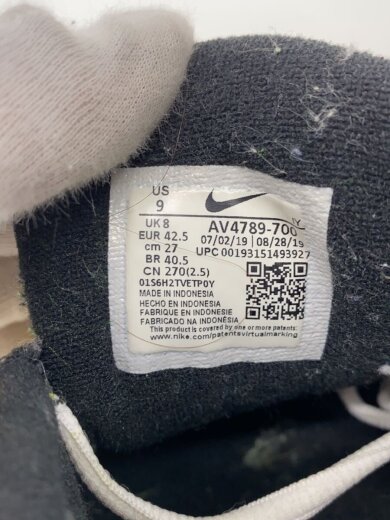 商品画像：M2K TEKNO/インソールロゴ消え/内側毛玉多/27cm/YLW 5