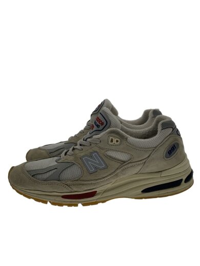 商品画像：全体的汚れ/ミッドソール剥がれ/使用感多数有/U991/ホワイト/US8.5/WHT 1