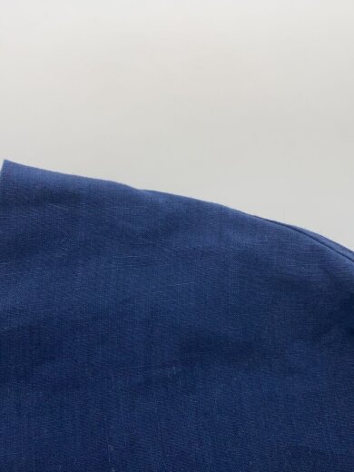 商品画像：長袖ブラウス/肩擦れ有/2/リネン/NVY/無地/231-15192// 6