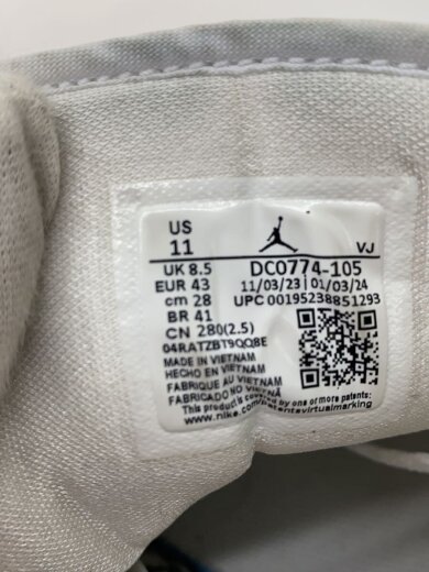 商品画像：汚れ/履きジワ/AIR JORDAN 1 LOW_エア ジョーダン 1 LOW/28cm/GRY/レザー 5