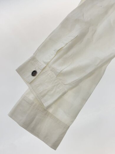 商品画像：７分袖シャツ/38/コットン/WHT/チェック/B1M07-416-02 5