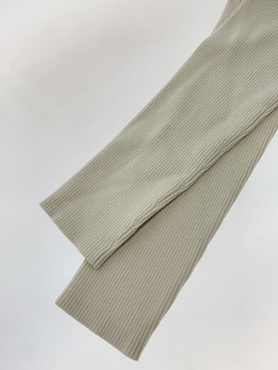 商品画像：ベーシックリブニット/38/レーヨン/WHT/531-4270813// 5