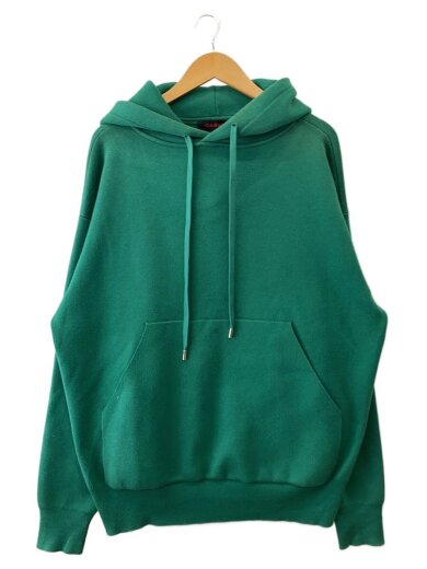 商品画像：シミ汚れ/毛羽立ち有/コットンカシミヤニットパーカー/L/コットン/GRN/59-02-94-02001// 1