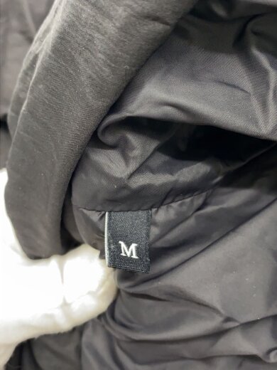 商品画像：ダウンジャケット/首袖フロント汚れ有/M/ポリエステル/BLK/A03143// 4