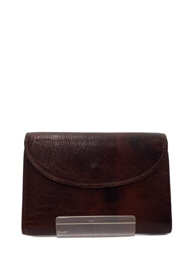 商品画像：2つ折り財布/レザー/BRW/無地/メンズ 1