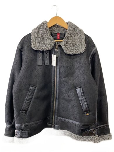 商品画像：フライトジャケット//M/ポリエステル/BLK/TA1548-9001// 1